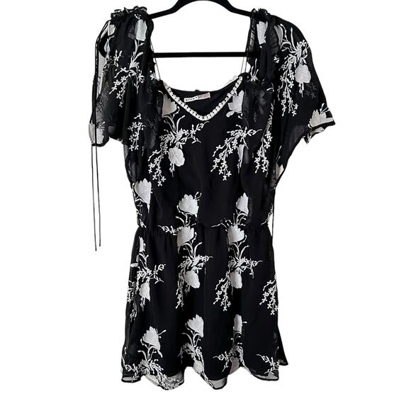 Alice + Olivia Floral Print Mini Dress - Picture 1 of 5